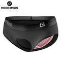 ROCKBROS Women Cycling Underwear Padded Shockproof Mountain MTB Bicycle Shorts Comfortable Underwear Tights Women Shorts