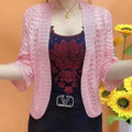 Spring Summer New Ice Silk Knit Cardigan Women - View 10 | SAMAG