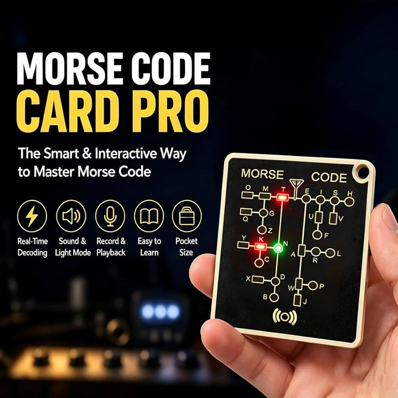 Morse Code Training Cards Professional Version | SAMAG