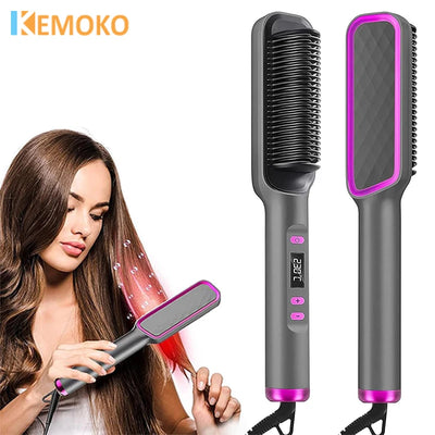 Electric Hot Comb Straight Hair Straightener | SAMAG