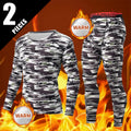2-Piece Men's Warm Suit For Autumn And Winter Youth Fashionable Plus Size Comfortable Casual Sports And Trendy Interior