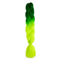 24 Inches DIY Jumbo Braiding Hair Synthetic Hair Extensions Afro Ombre Crochet Braid Hair Wholesale For Women