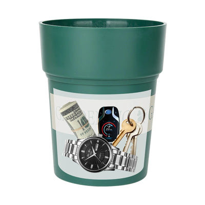 Flower Pot Hidden Money Storage Realistic Mini Safe for Keys Coins Cash Savings Potted Plant Discreet Diversion Home | SAMAG