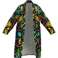 2026 new men's home robe 3D digital full-print casual bathrobe spring and summer thin quick-drying home robe with belt can be wo