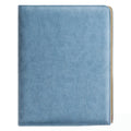 New A4 multi-function business zipper bag, 4-ring binder + writing pad + storage bag, pleated texture PU  leather cover