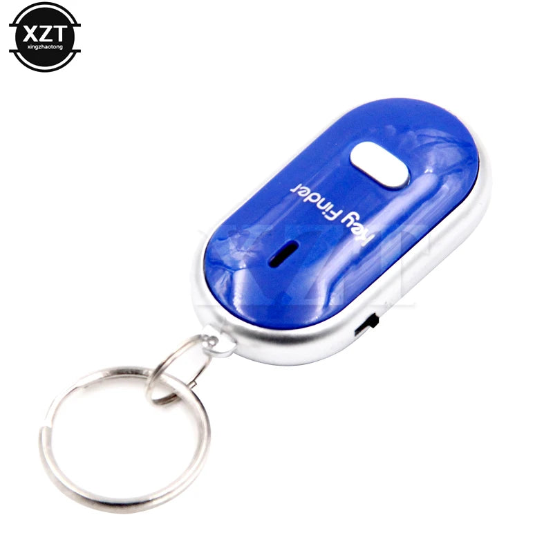 Wireless 10m Anti-Lost Alarm Key Finder Locator Keychain Whistle Sound With LED Light Mini Anti Lost Key Finder