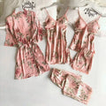 Pajamas for Women Summer Sexy Five-piece Set Suspender | SAMAG
