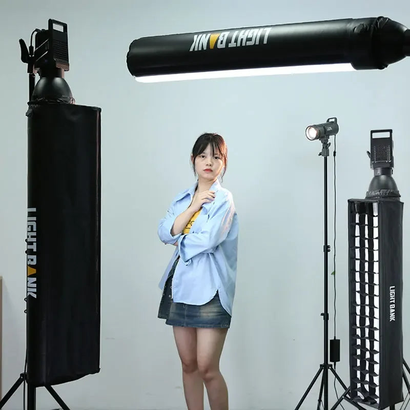 Flynoodle Honeycomb Grid Softbox with Diffuser for Air Tube studio equipment photography light