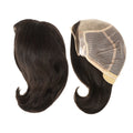 Alwayshair 100% European Virgin Hair Wig 6" 8"10" Injection Lace Lady Wig Silky Straight Short Human Hair French Lace Front Wigs