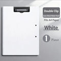 A3 A4 File Folder Clipboard Writing Pad Double Clips Paper Organizer School Office Stationary