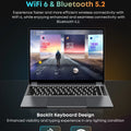 CHUWI FreeBook 2-in-1 Laptop IntelN150 13.4'' Touch 2.5K Screen 16GB LPDDR5 RAM 512GB SSD WiFi6 BT5.2 Convenient Office Notebook