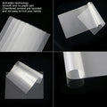 Multi-Size Thermal Laminating Bags: A4/A5/Letter Size Clear Glossy Sheets, Rounded Corners Heat Seal for Office School Home Holi