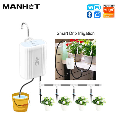 MANHOT WiFi Smart Watering Drip Pump Recharge Battery | SAMAG