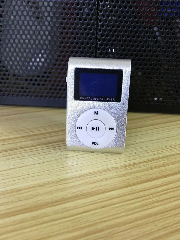 Mini MP3 Portable TF Card SD Card Slot Metal Clip USB Sport Digital Music Walkman Lightweight  For Sports Running Citywalk