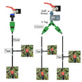 5-50M Automatic Garden Watering System DIY Timer Water Drip Irrigation System Plant Watering Kit Red Drippers Set