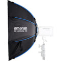 Amaran Octa Dome 90 Quick Release Octagonal Umbrella Softbox with Grid for Amaran 300c 150c 200xS 60xS 300x 600x Pro by Aputure