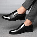 Men's Formal Shoes Official Business Social Shoe Male Leather Casual Office Low Price Elegant and Classic Italian 2025 Style 39