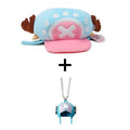 Anime Tony Tony Chopper Plush Hat Kawaii Cute Boy Girl Cosplay Blue Pink Soft Warm Hat Cartoon Chopper Accessories Props