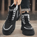 Brand Men's High-top Ankle Boots 2026 Autumn New Outdoor Quality Working Shoes Man Sneaker Hard-Wearing Non-slip Safety Shoes