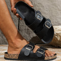 Men's Fashionable Slippers, Thick-Soled, Wear-Resistant, Waterproof, Non-Slip, Lightweight, Comfortable, Casual Sandals