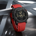 Naviforce 7104 Luxury Men Fashion Watch Water Resistant Wristwatches Silicone Strap LCD Electronic Clock Relogio Masculino