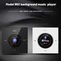 86 Background Music system Bluetooth-compatible HiFi Home Theater Stereo Sound Mini Wall Amplifier Panel M3 Ceiling Speaker sets