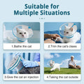 Protective Biting Prevention Cat Muzzle Breathable Transparent Astronaut Helmet Adjustable Pet Hood Pet Supplies