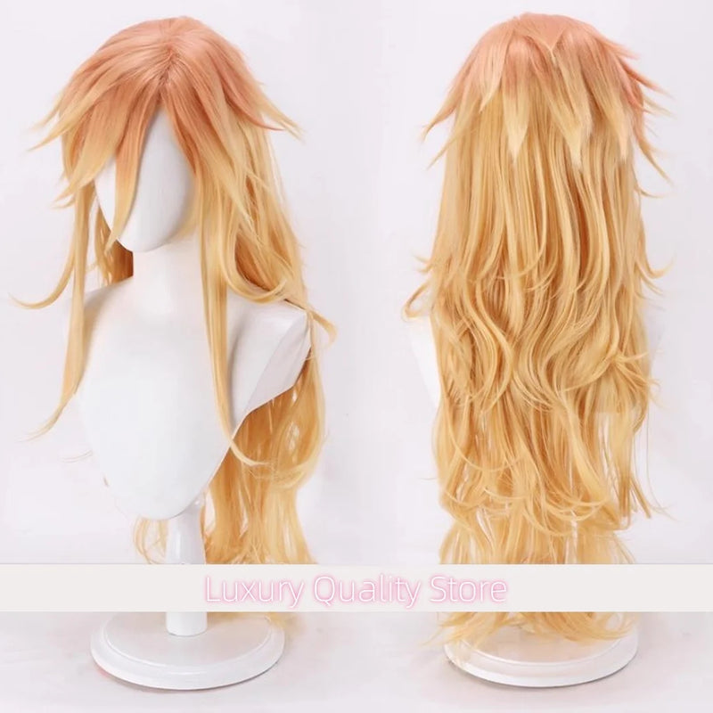 anime Douma Cosplay Wig Halloween party curly wig