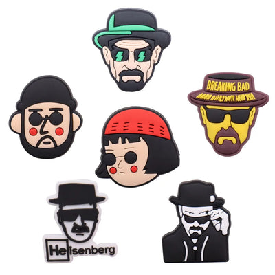 Single Sale PVC Cute Cartoon Shoe Charms Man Woman | SAMAG