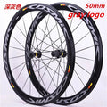 New 700C 30/40/50mm Road Bike Alloy Bicycle Wheelset Clincher Rim V Brake Disc Brake Thru Axle Center Lock Hubs Wheels Rim Brake