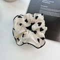 1/3 Pcs Minimalist Sweet Fabric Hair Ties for Women Floral Polka Dot Printed Hair Scrunchies Elastic Accessories Wholesale