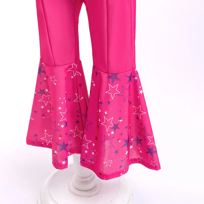 Summer Rose Pink Sleeveless Girl Cosplay Outfit Star - View 6 | SAMAG