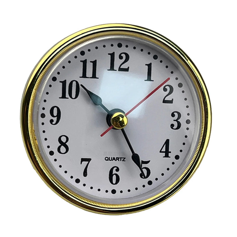 65MM Round Wall Clock Inserts Movement Quartz Clock Classic Watches Wall Clocks Living Room Home Decor Roman Number Little Clock