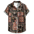 Summer Men's Social Casual Hawaiian Floral Short Sleeve | SAMAG