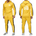 Spring Autumn Men I Am Hardstyle Logo Print Fashion Hooded Pullover Tracksuit+Leisure Drawstring Sweatpants - View 9 | SAMAG