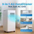 10,000 BTU Portable Air Conditioners with WiFi, 3-in-1 Air Conditioner for Room&Garage– Portable AC Unit with Cool,, Customized