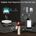 MOES ZigBee Smart DIY Motorized Roller Blinds/Shades Drive Motor Hub Tuya Smart Life APP Alexa Google Home Voice Control