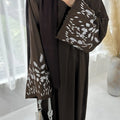 Turkey Emboridery Abaya for Women Dress Morocco Dubai Islam Vestidos Eid Muslim Arab Long Robe Ramadan Kaftan Abayas Jalabiya