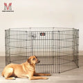 for Classic Folding Wire Mesh Puppy Enclosure Pen House Canine Puppies Playpen Pet Dog Play Pen for Dogs Crate