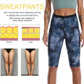 Women Camouflage Sauna Shapewear Hot Sweat Body Shaper Sets Fitness Vest Slimming Shorts Flat Belly Pants Waist Trainer Suits