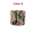 1 Roll U Pick 4.5m*5cm Waterproof Outdoor Camo Hiking Camping Hunting Camouflage Stealth Tape Wraps
