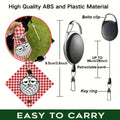 2 counts New High Quality Golf Towels Fashionable and Double Sided Print Telescopic Hook Quick Drying Super Absorbent Soft Fast