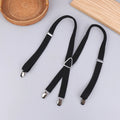 Elastic Adjustable Suspenders For Adults And Kids - Men Women Braces Set For Children Boys Girls Wedding - Visuel 11 | SAMAG