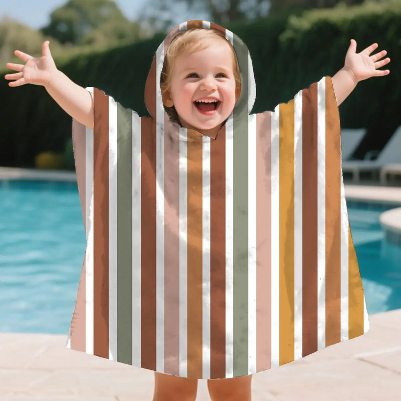 Elinfant Hooded Bath Towel -Soft, Absorbent, For 0-3 Years Old, Bathroom, Beach,Baby Bath Towel,Suitable for Youngsters's