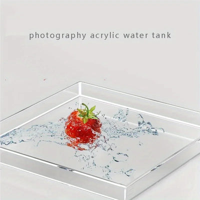 High Transparent 5mm Acrylic Water Tank Shallow Sink | SAMAG