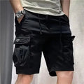 Splicing Cargo Knee Shorts Men Sports Casual Bermuda | SAMAG