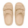 New Women's Slippers Thick Bottom Anti-Slip Home Outdoor Sandals Comfortable EVA Material Pure Color Slippers
