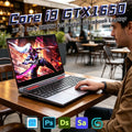 2026 Windows11 Premium 16.1 Inch Gaming Laptop RTX4050 6G Intel Core I9-10885H Max 64GB DDR4 2M.2 NVME 4TB