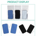 10Pcs 2mm Plug Non-woven Fabric Reusable Self Adhesive Electrode Pads Conductive Gel Pad Body Digital  Massager