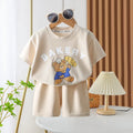 Short Sleeve Outfits 1 2 3 4Years Old Child Clothing Set - View 2 | SAMAG